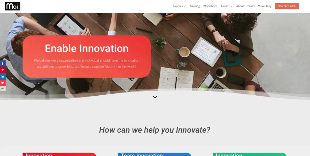 Moi Studio corporate training companies