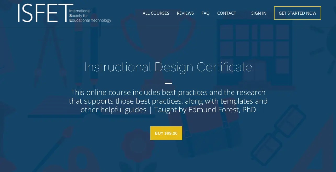 Instructional Design Certificate