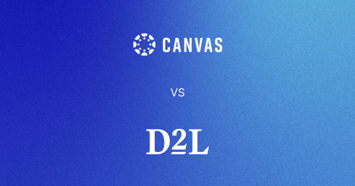 D2L vs Canvas: Detailed LMS Comparison | Teachfloor
