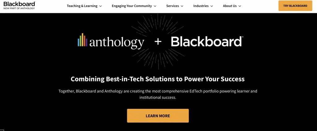 Blackboard as a collaborative LMS