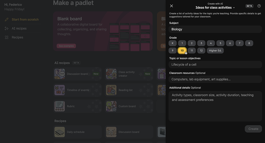 Padlet AI