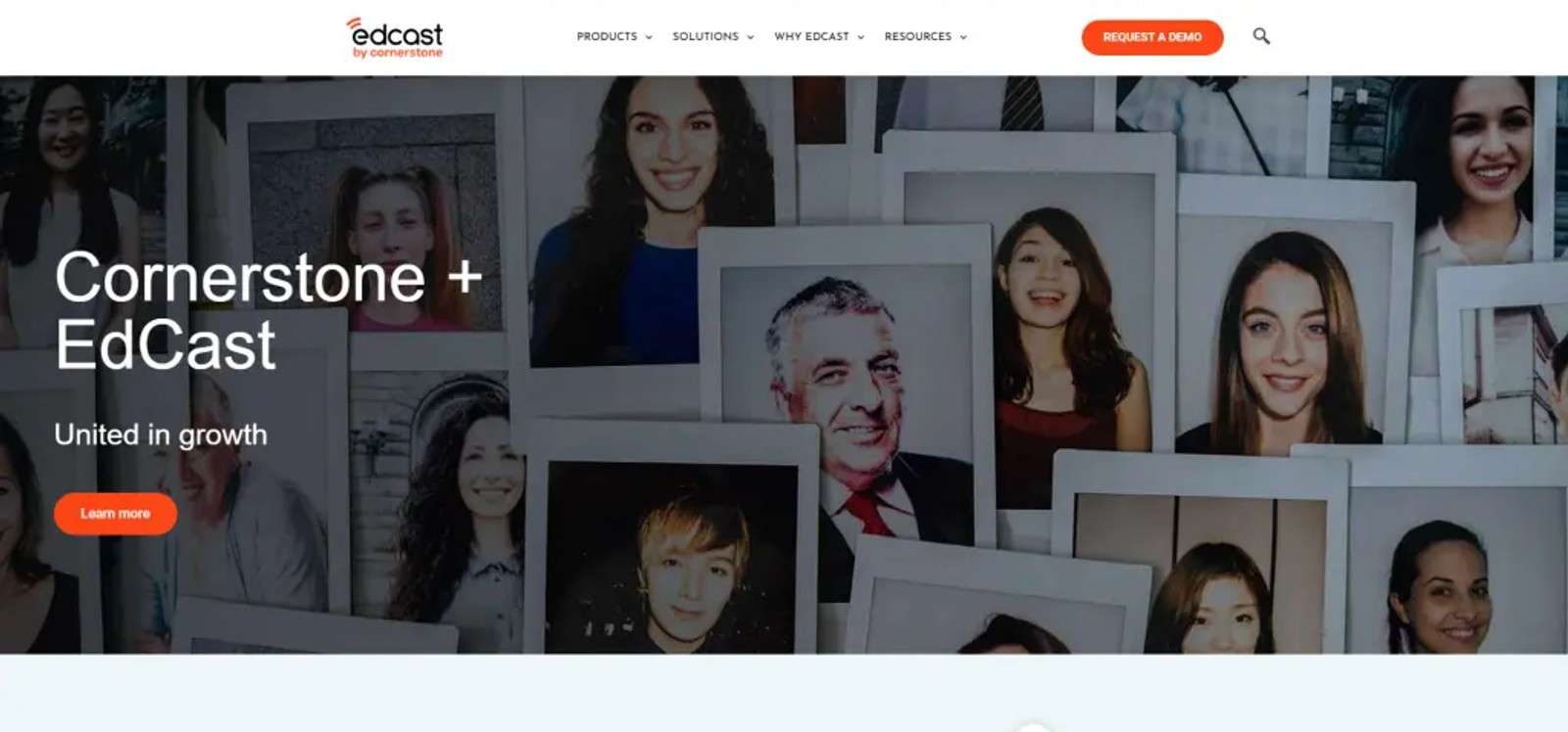 Edcast knowledge cloud learning experience platform interface