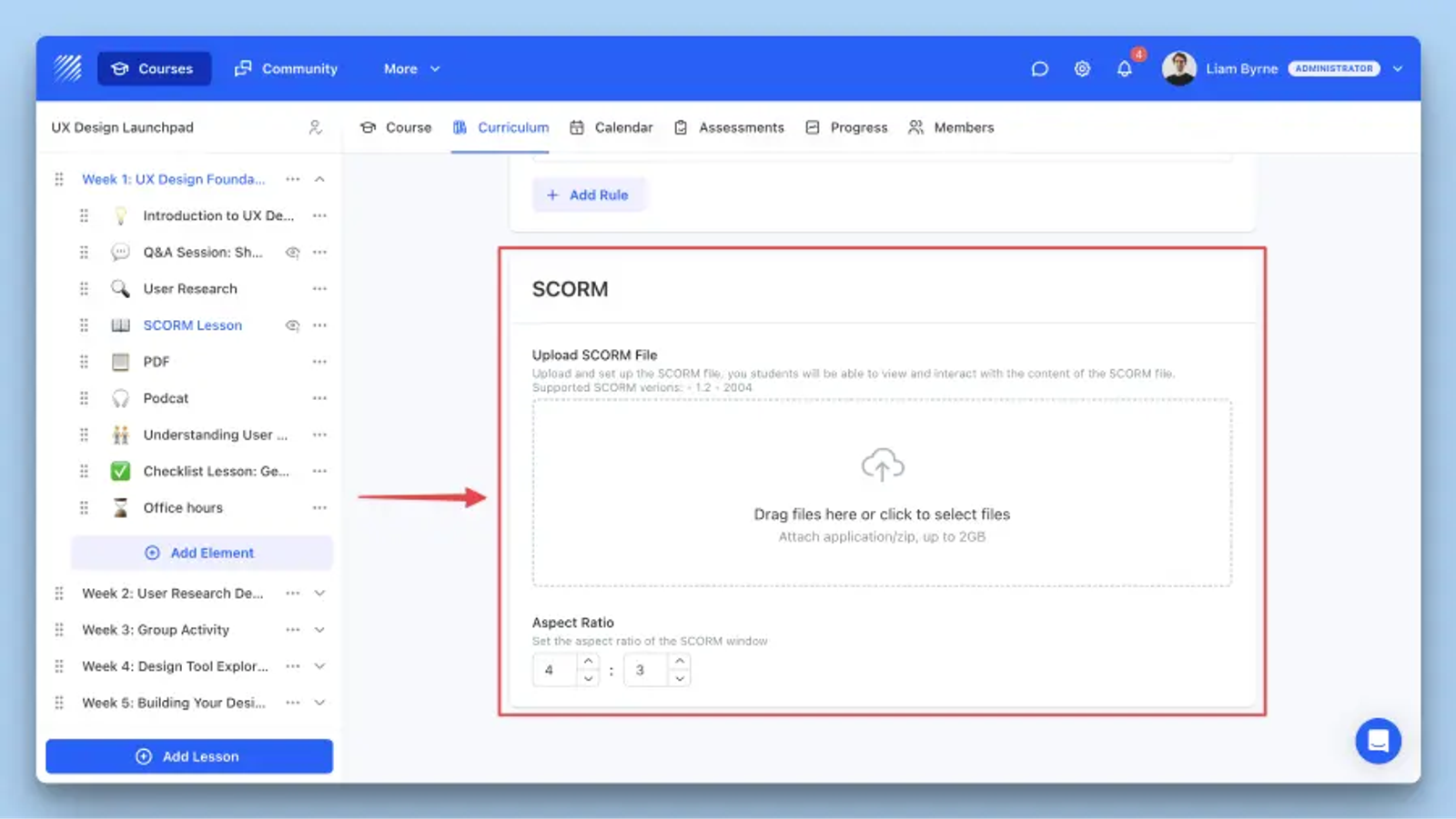 SCORM File