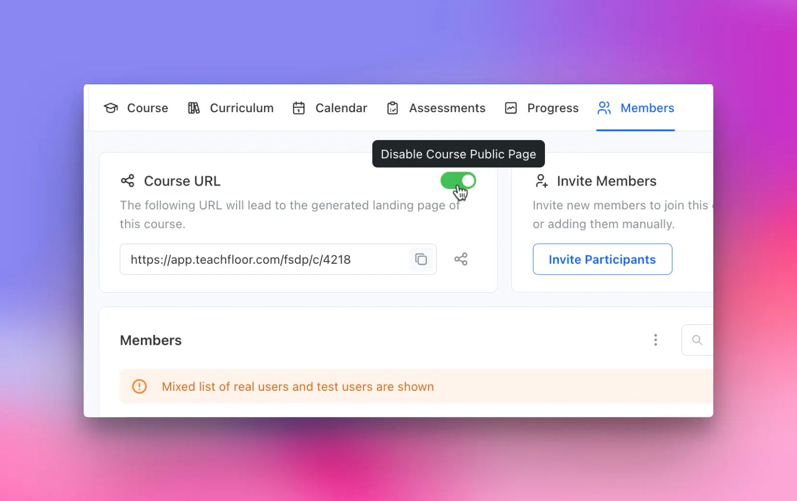Disable Course Landing Page for Better Enrollment Control