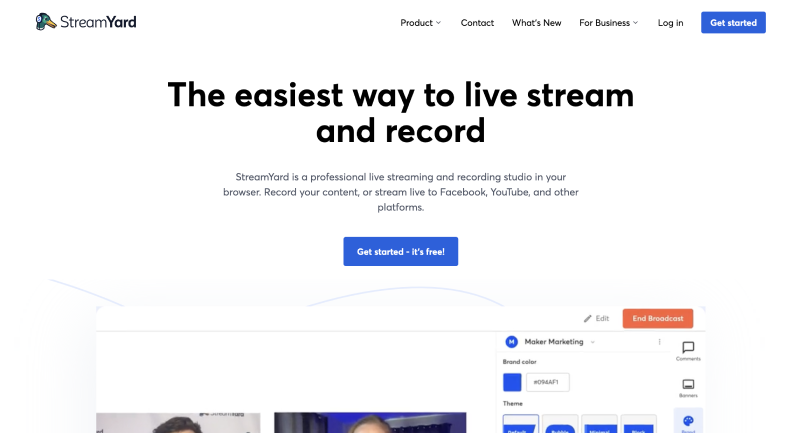 Live Streaming Software