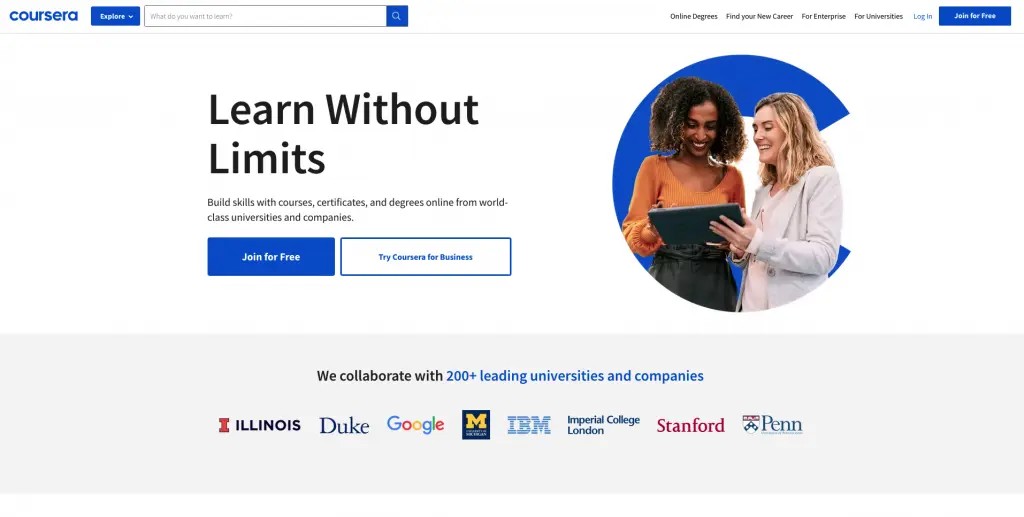 coursera Online Course Platforms