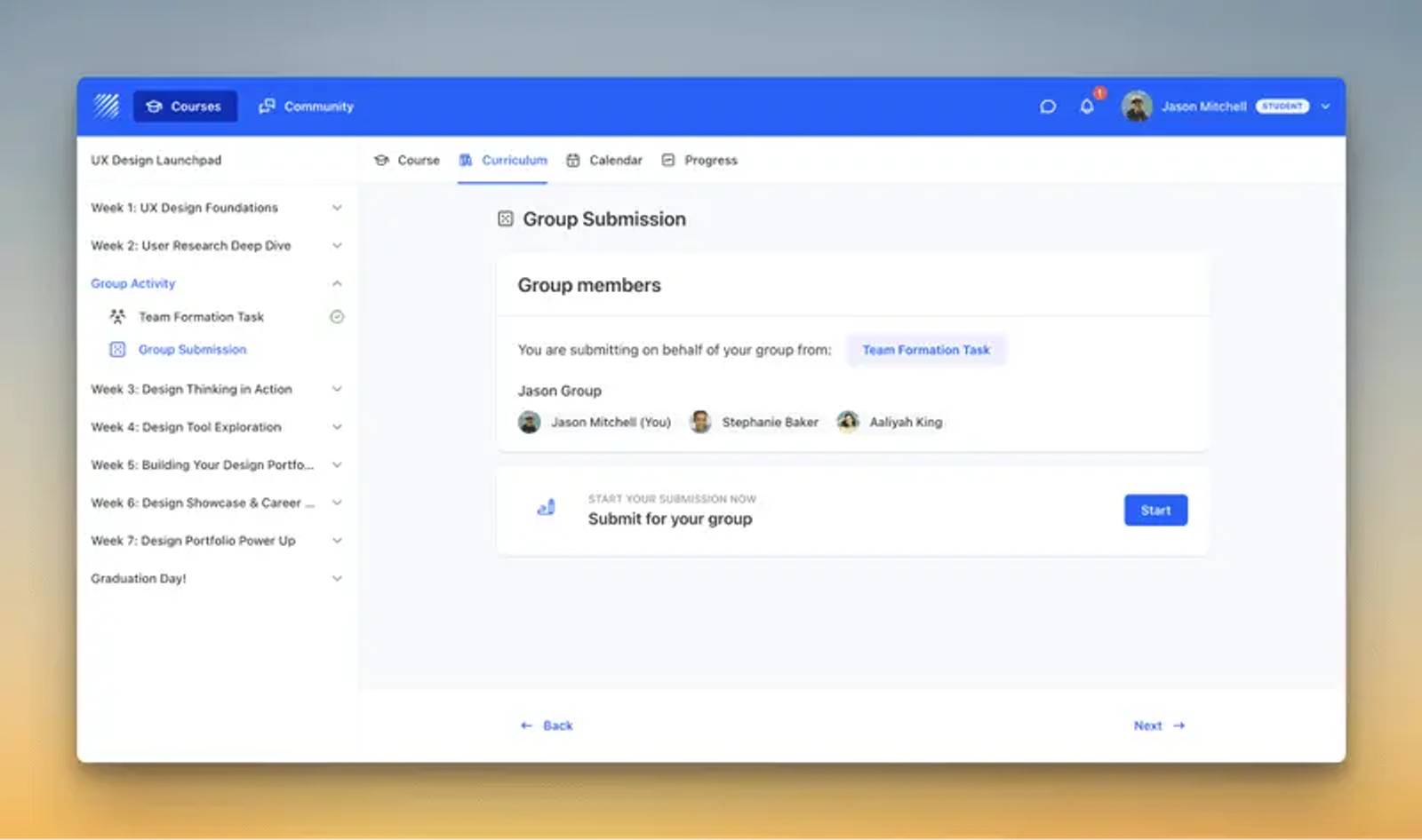 LMS group activity 