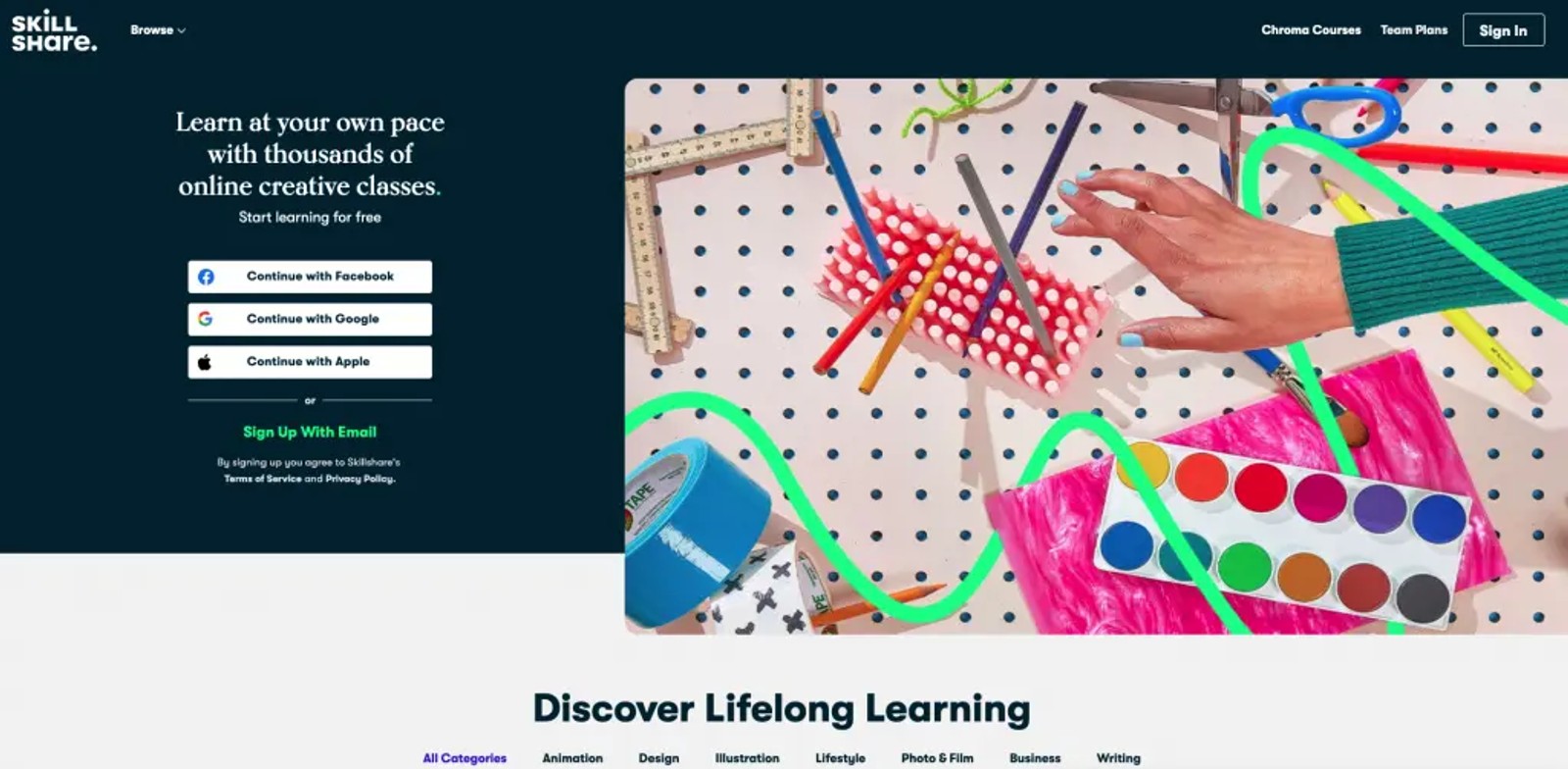 Skillshare Online Course Platforms