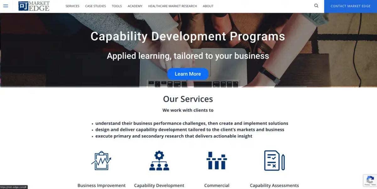 Market Edge corporate training companies