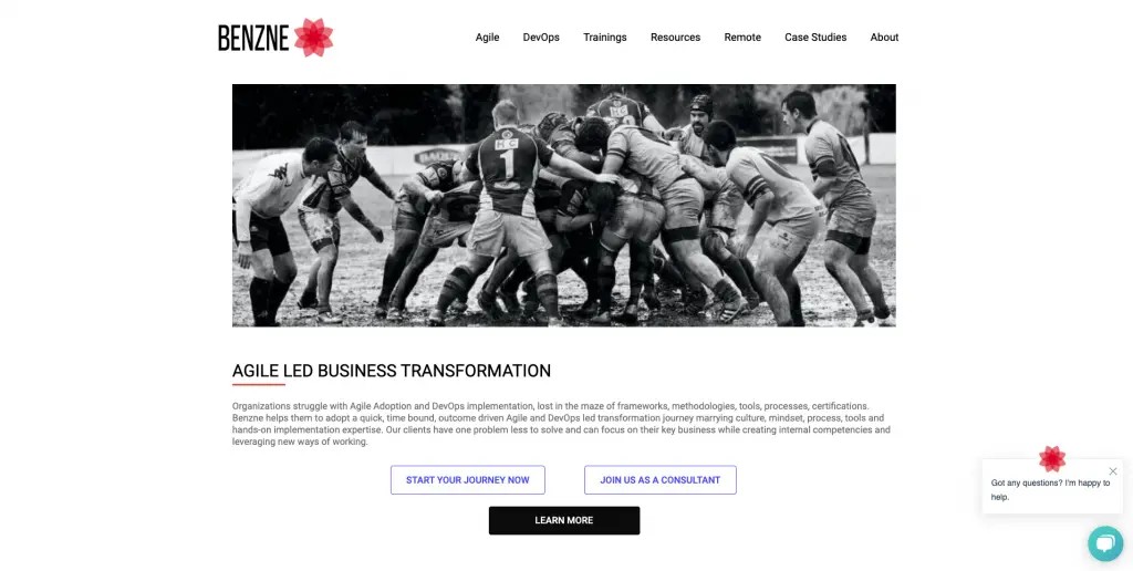 Benzne corporate training companies