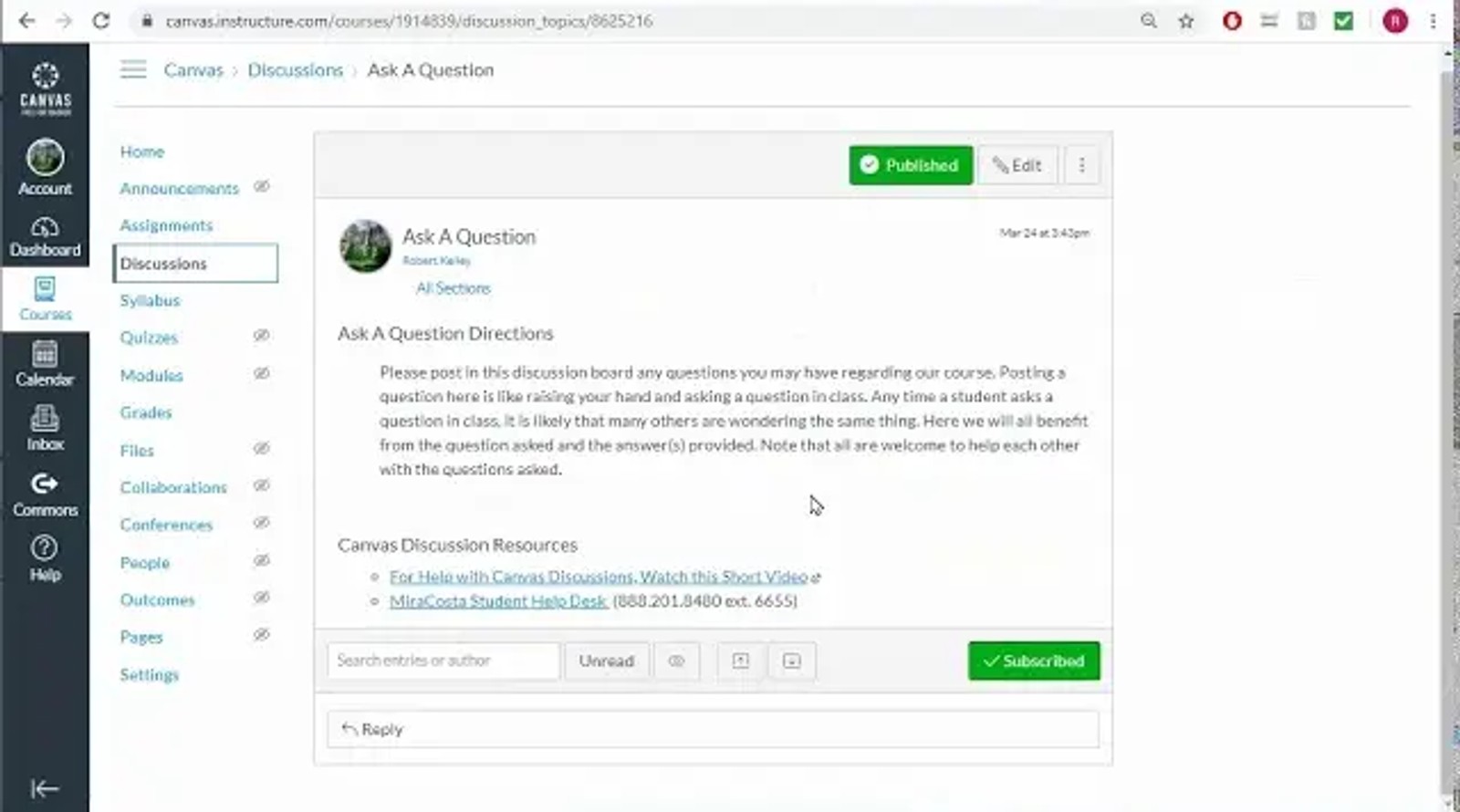 Canvas LMS