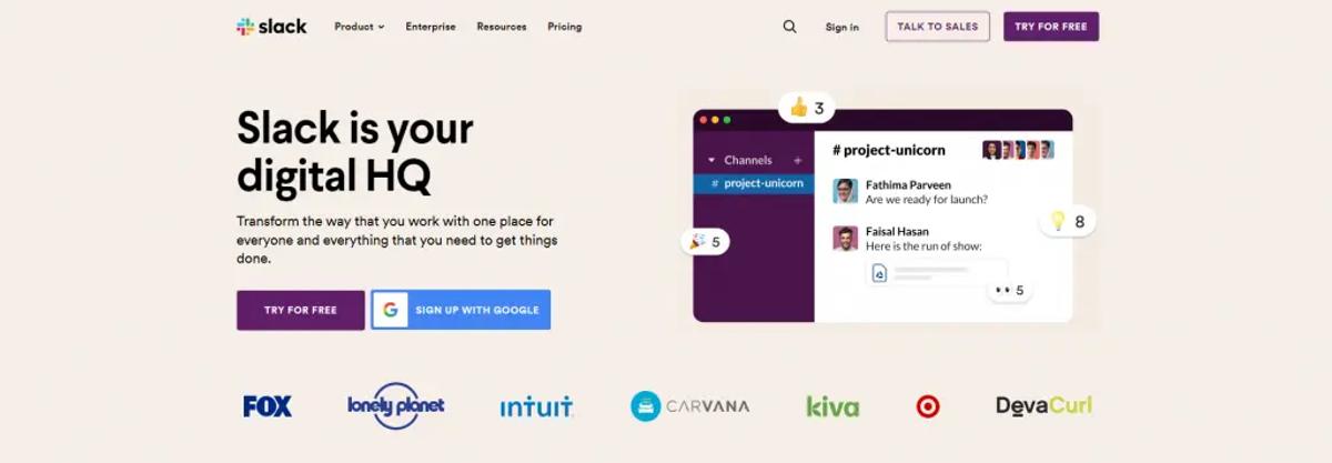 Slack Collaborative Learning Tools
