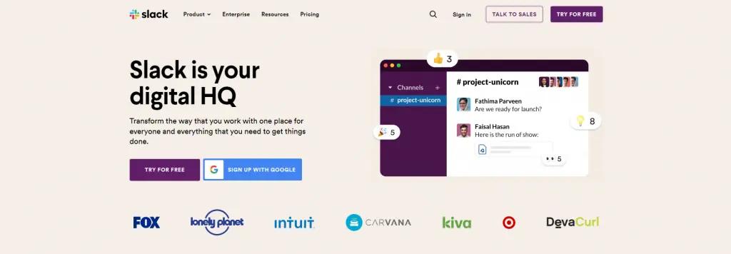 Slack Collaborative Learning Tools