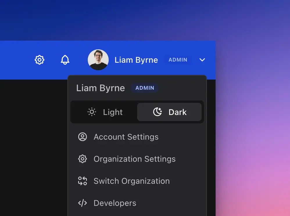 dark mode