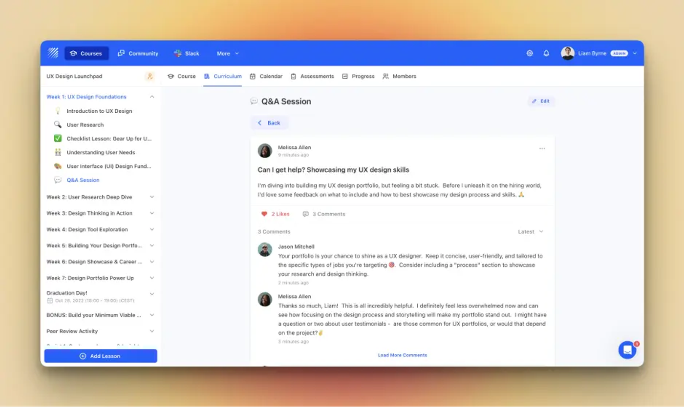 New Discussion Board Activity