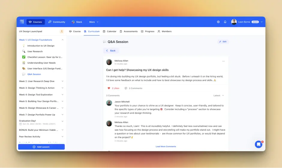 New Discussion Board Activity