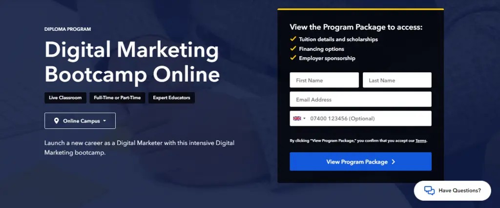 brainstation online bootcamps