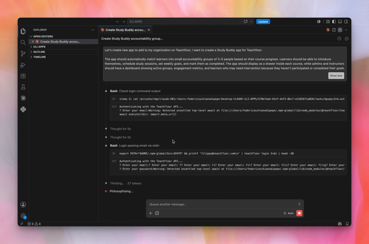 custom app