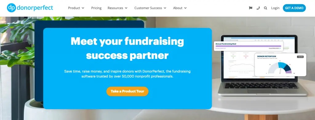 DonorPerfect, your perfect fundraising software partner