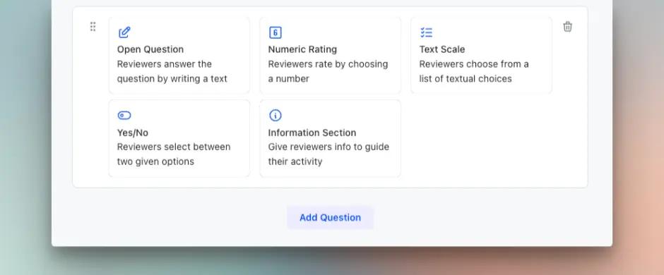 Rubric questions