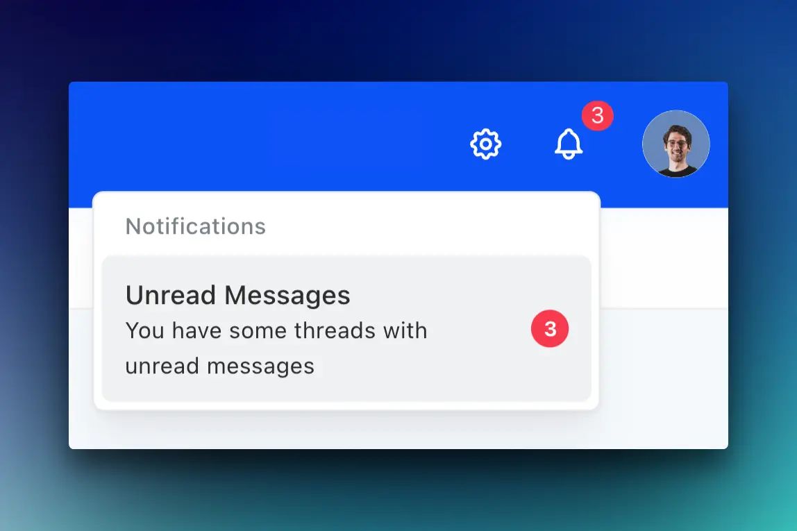 In-App Notification Alert
