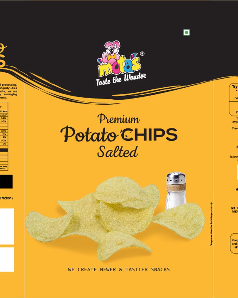 Mota Chips Package Designing