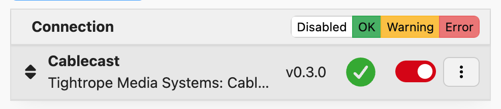 BitFocus Connection Confirmation Screen