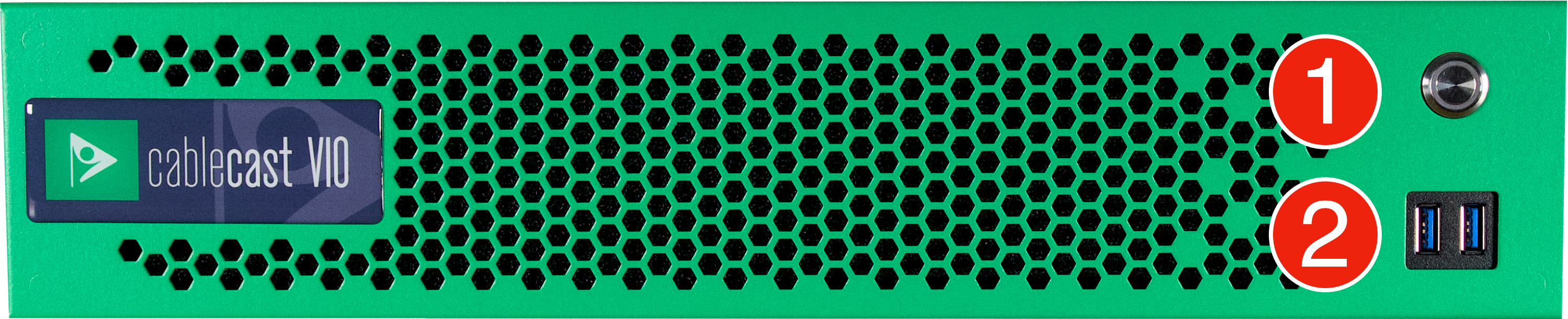 Cablecast Live 800 Front Panel