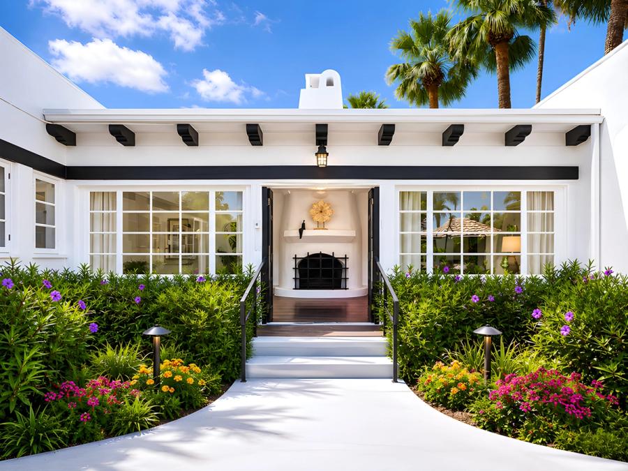 Marquise entrance