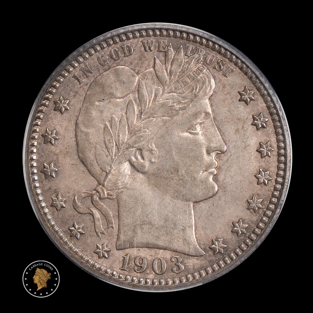 1903-O 25C Barber Quarter Dollar PCGS MS62 obverse
