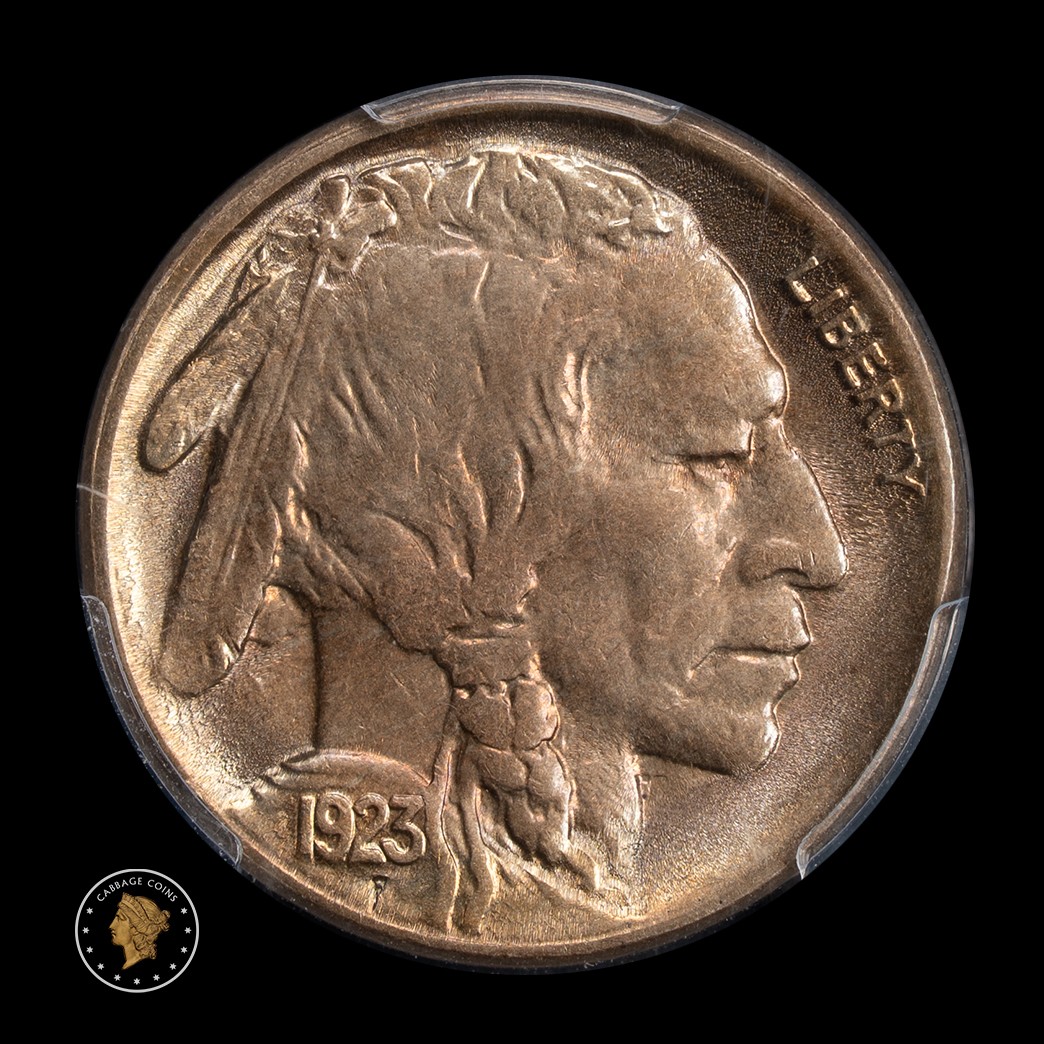 1923-S 5C Buffalo Nickel PCGS MS65 obverse