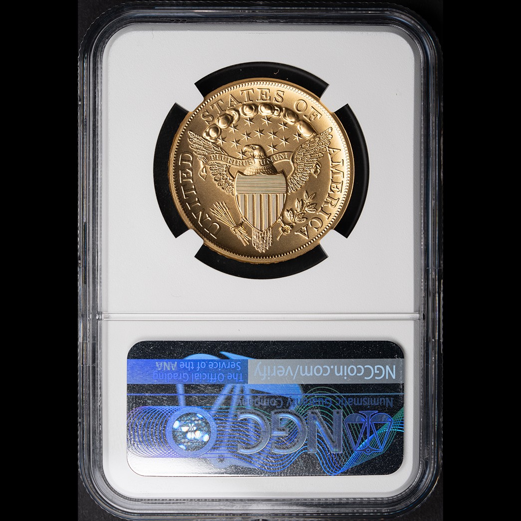 2026 Best of the Mint 1804 G$1 250 Anniv Privy NGC SP 70 in holder, view 2