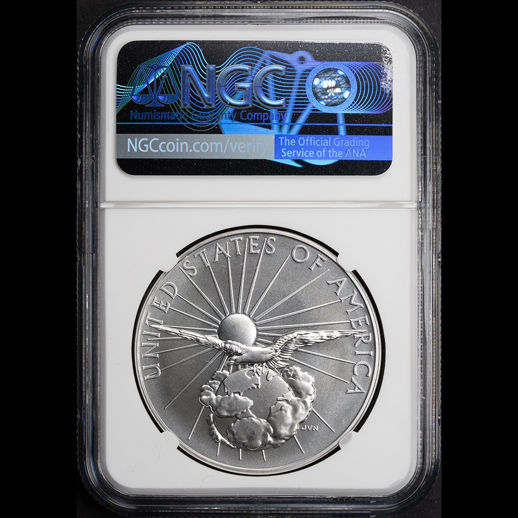 2026 Best of the Mint 1804 Silver Flowing Hair Privy NGC SP 70 in holder, view 2