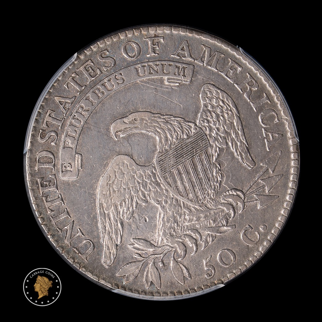 1815/2 50C Capped Bust Half Dollar PCGS XF40 reverse
