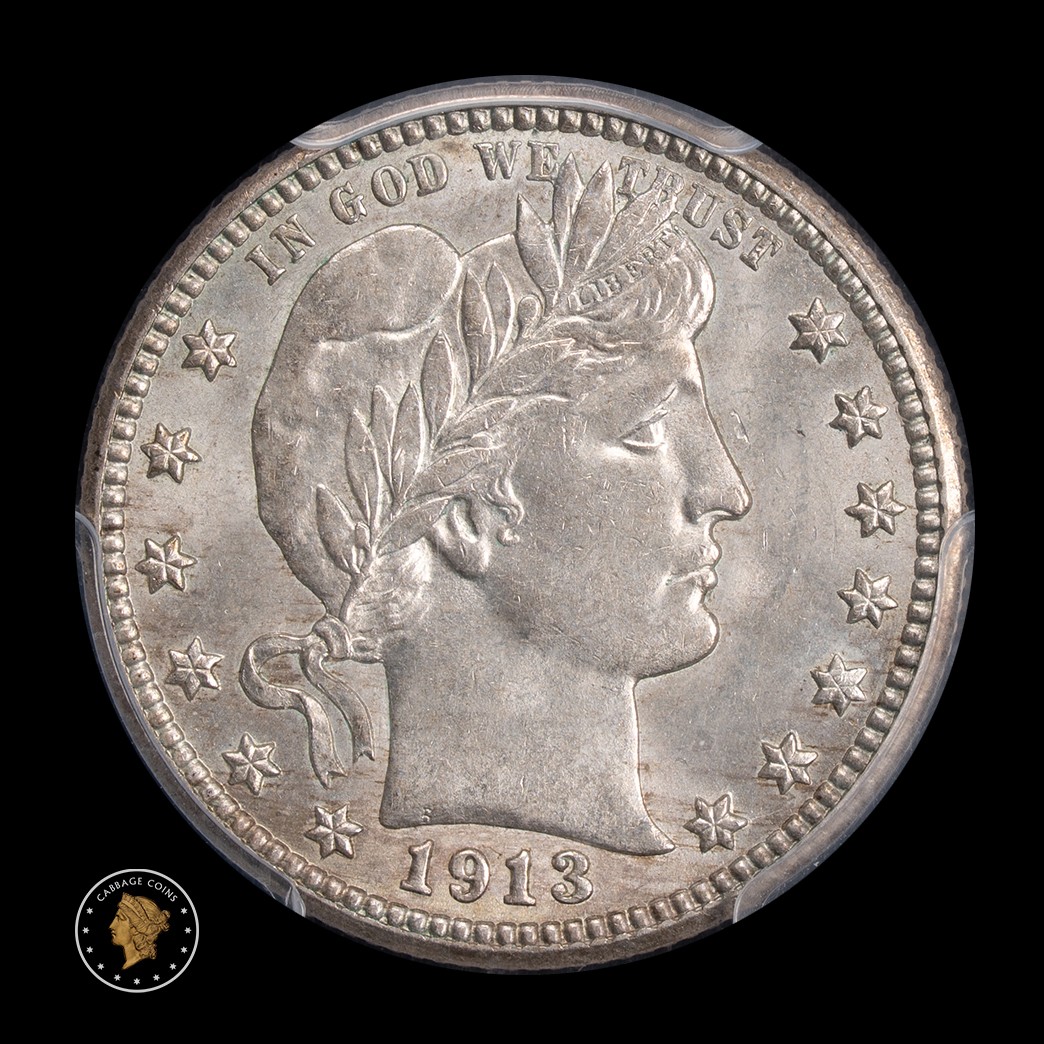 1913-D 25C Barber Quarter Dollar PCGS MS63 obverse