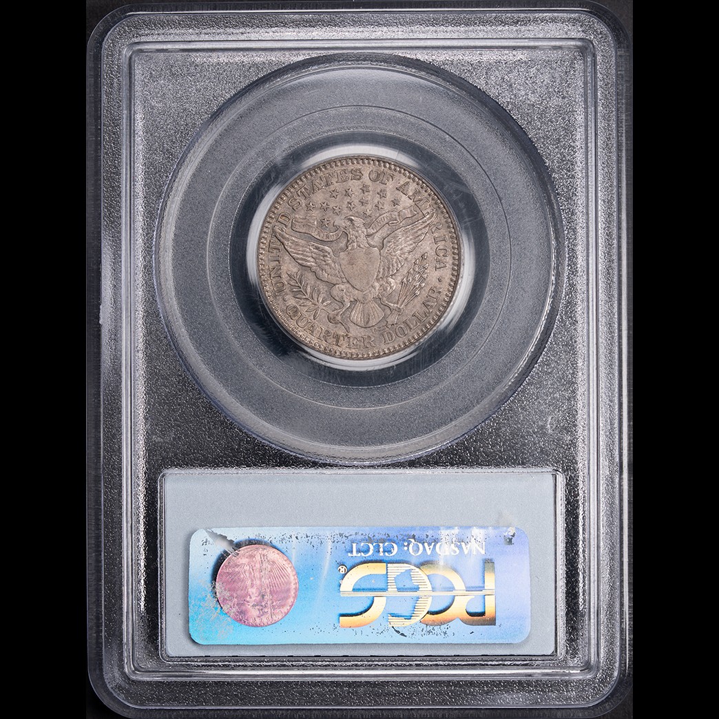 1903-O 25C Barber Quarter Dollar PCGS MS62 in holder, view 2