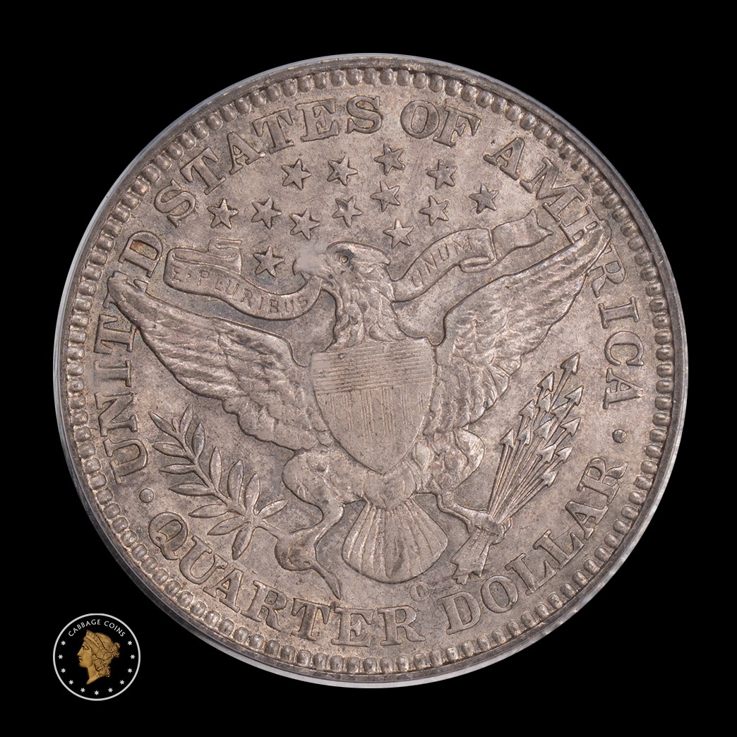 1903-O 25C Barber Quarter Dollar PCGS MS62 reverse