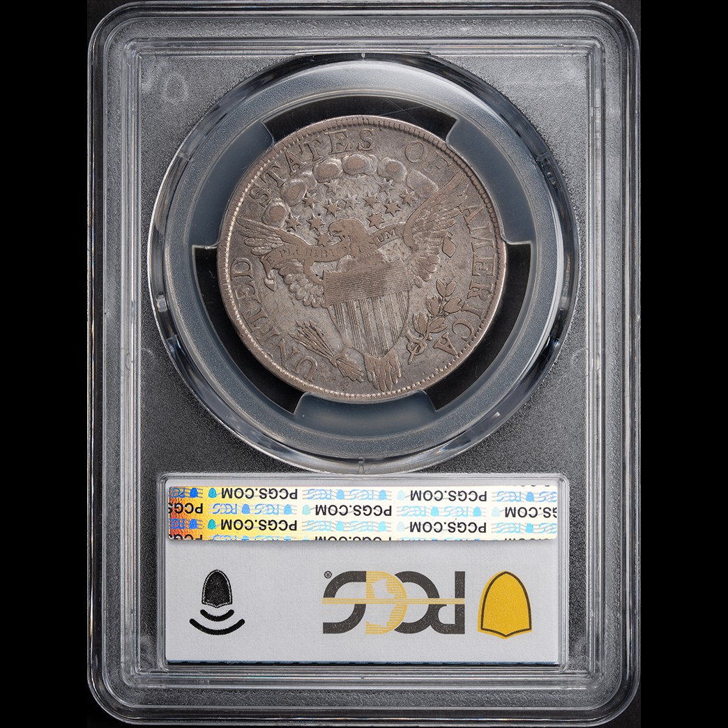 1805 50C Draped Bust Half Dollar PCGS VF30 in holder, view 2