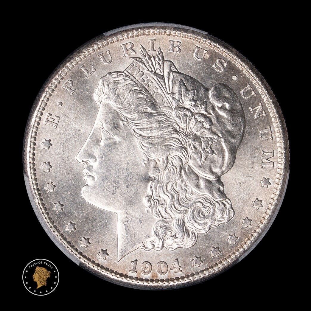 1904-S $1 Morgan Silver Dollar PCGS MS64 obverse
