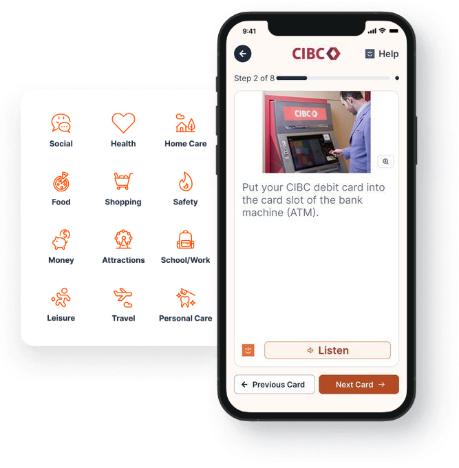 The MagnusCards app showing a CIBC Card Deck