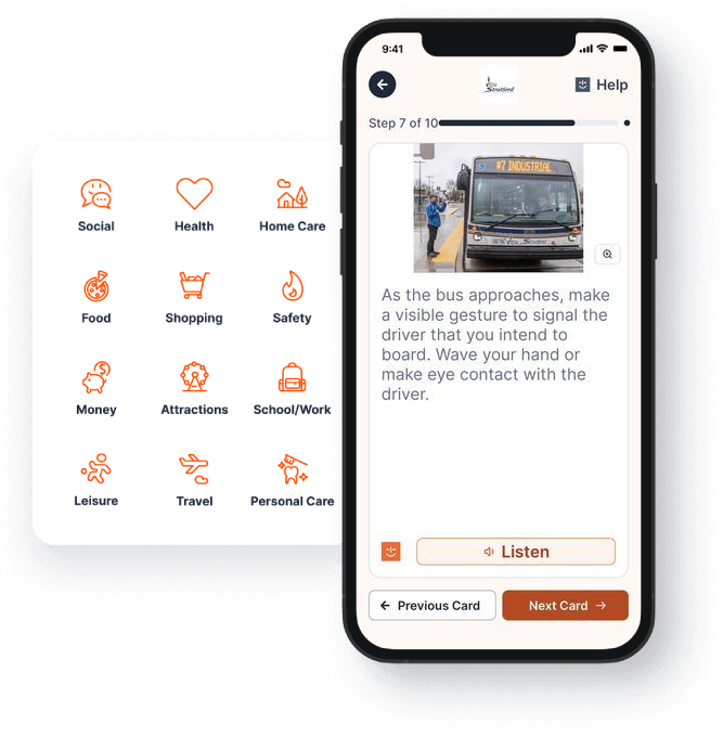 The MagnusCards app showing a Stratford Transit Card Deck