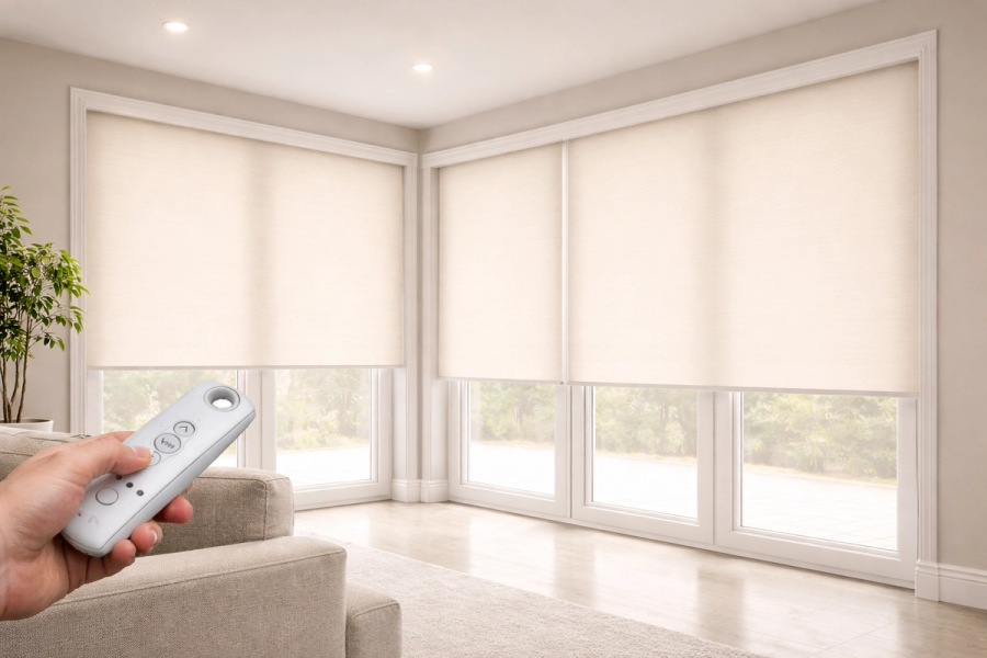 Roller Blinds by Deco Nest in Riyadh