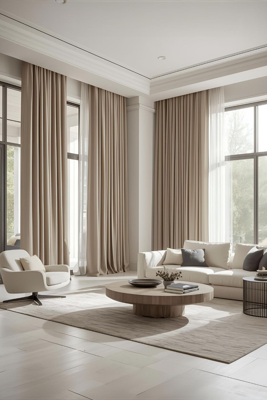 Wavy Curtains by Deco Nest in Riyadh