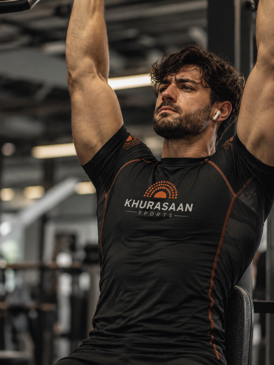 Determined Pull Workout Portrait