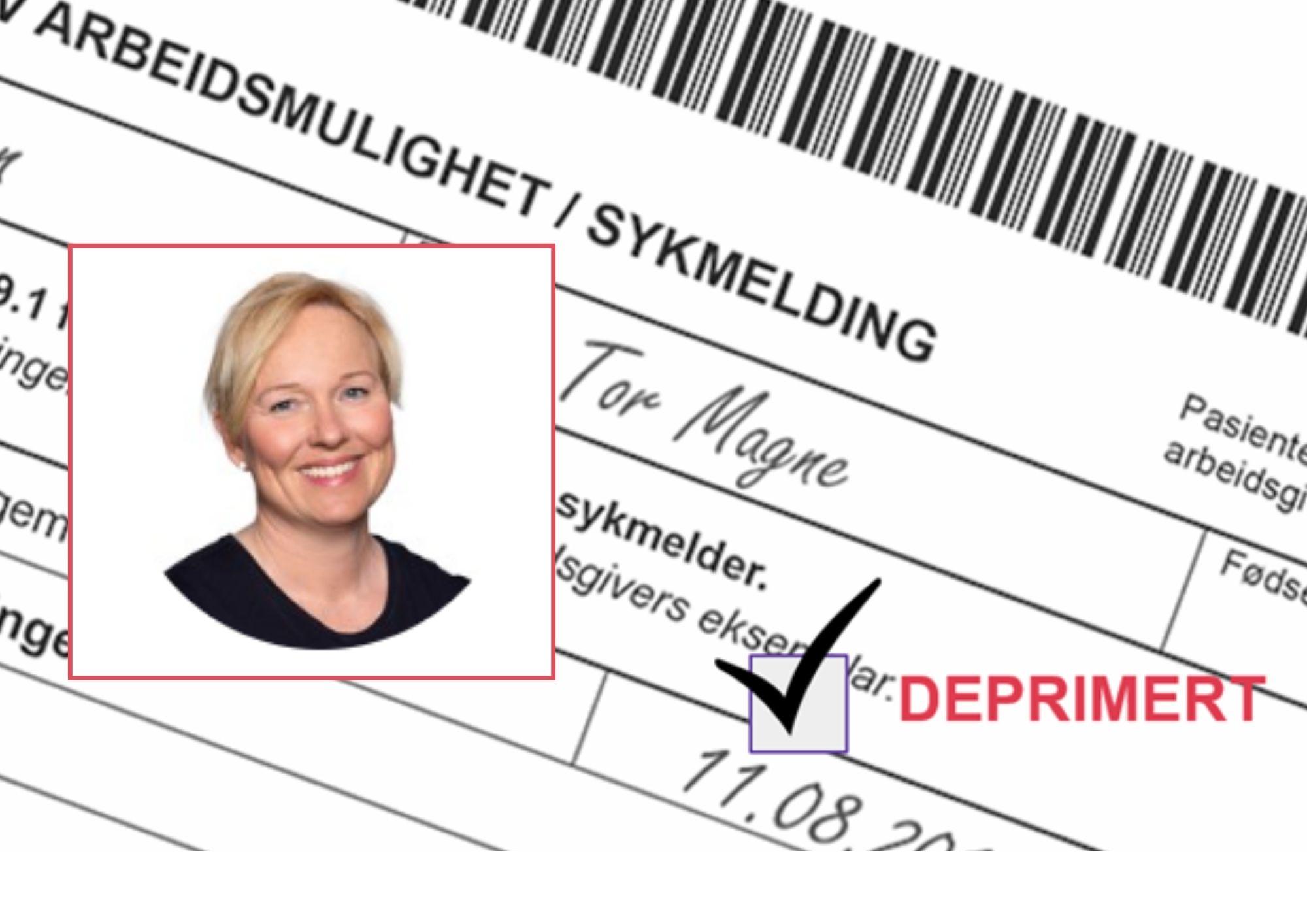 Marte Kvittum Tangen sykmelding pårørende