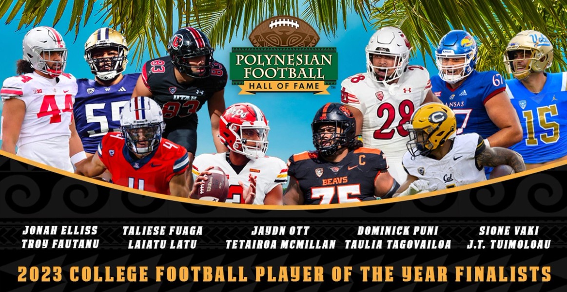 2023 Polynesian College Football Player of the Year Award Finalists Announced