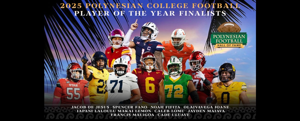 Cover Image for 2025 Polynesian College Football Player of the Year Award Finalists Announced