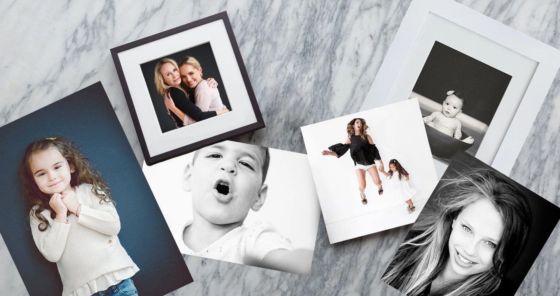 Fine art prints, albums, and custom framed portraits