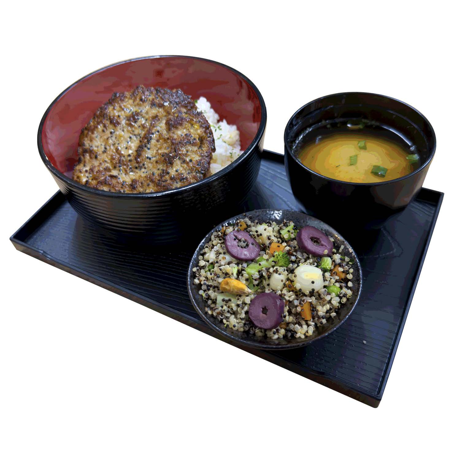 Hamburguesa con Quinua vista 2