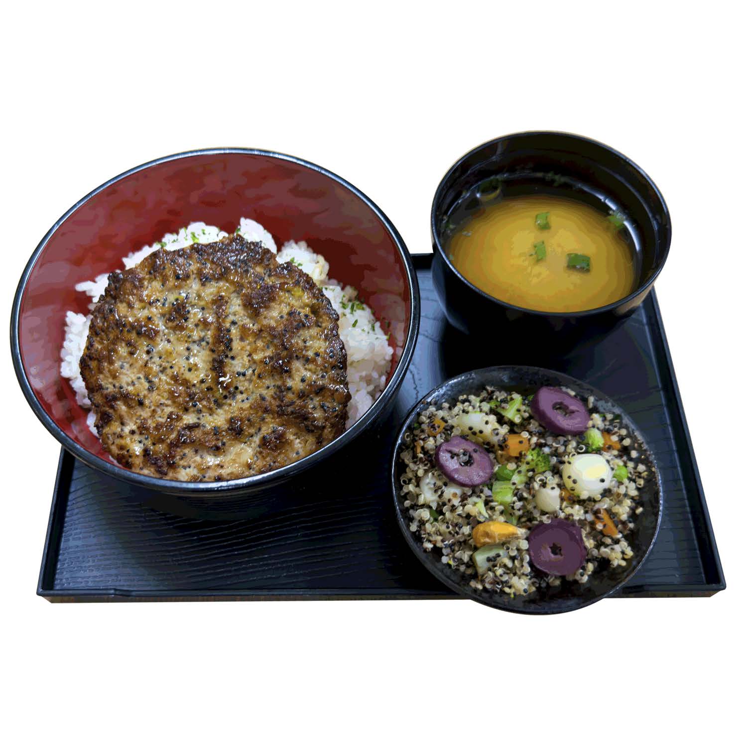 Hamburguesa con Quinua